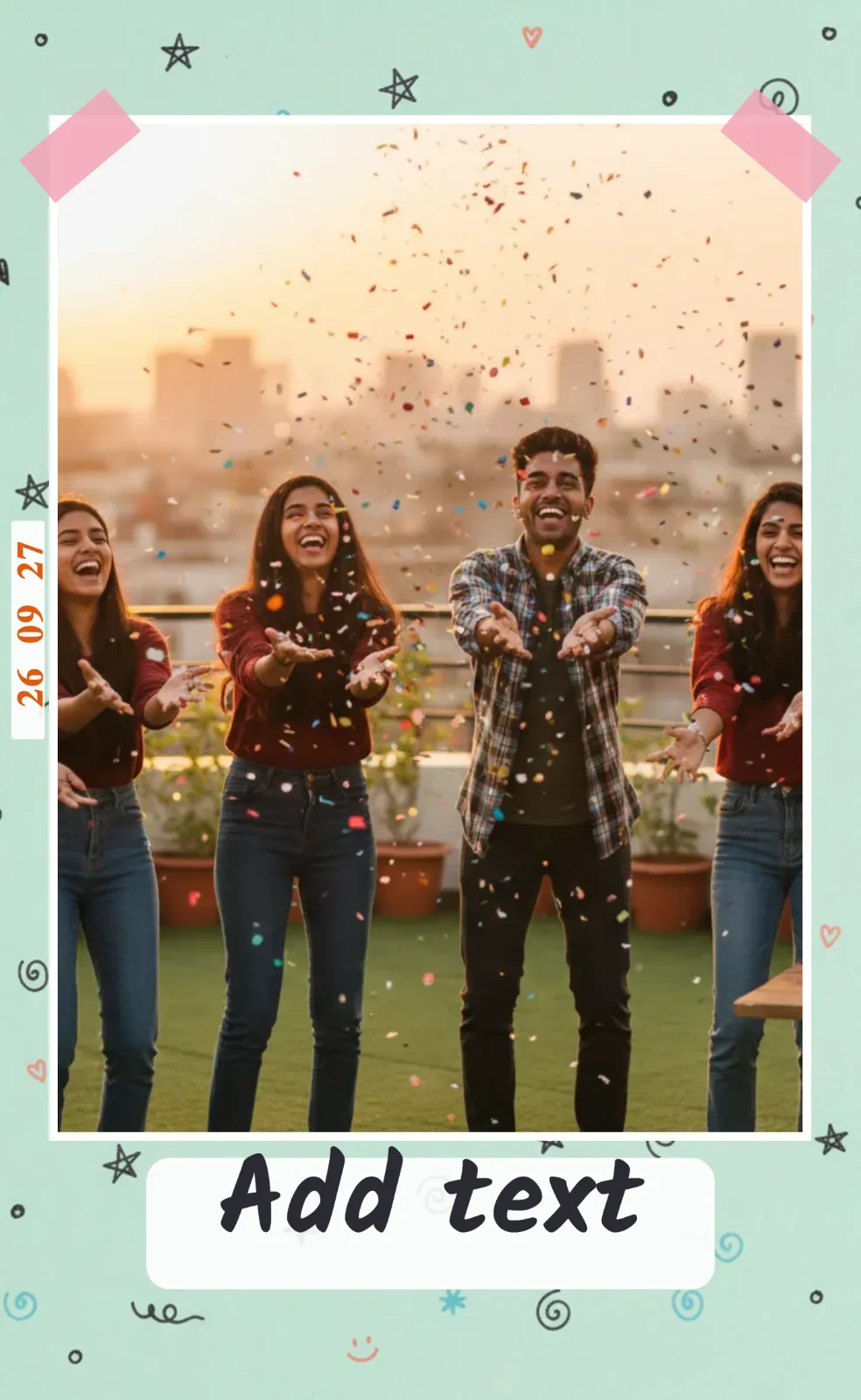 Doodle Pop — Mint Retro Prints preview