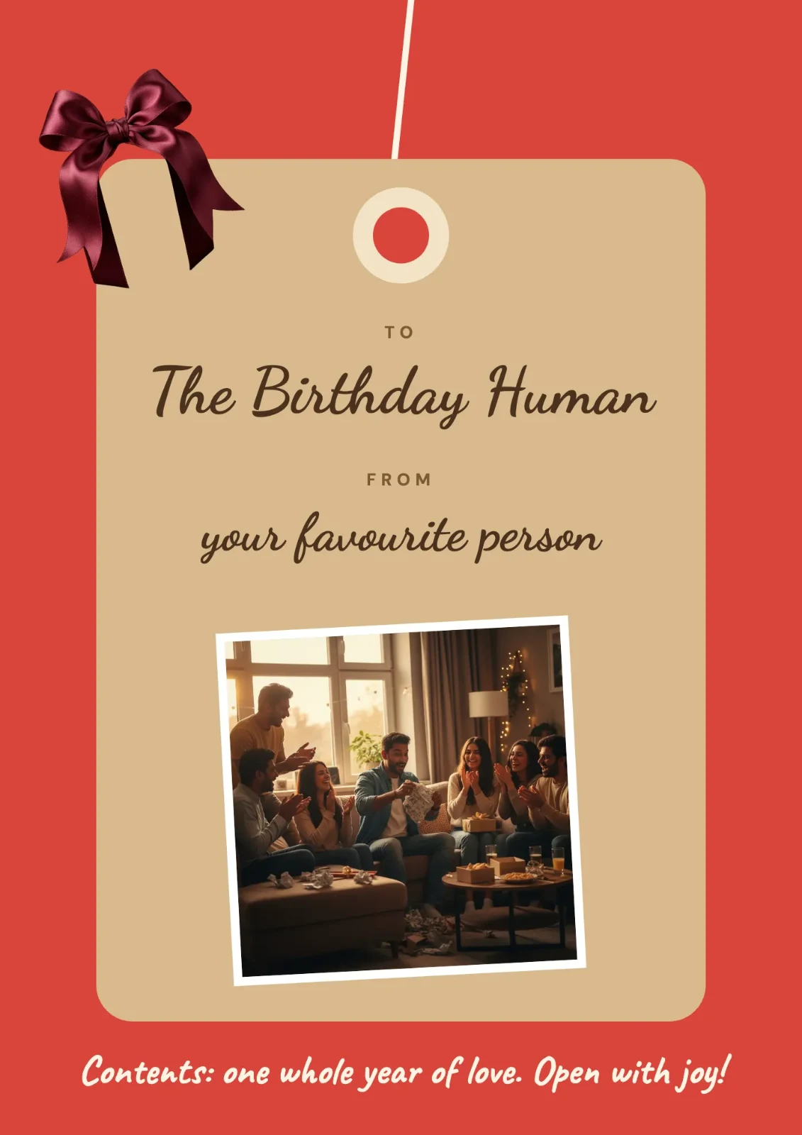 Gift Tag postcard