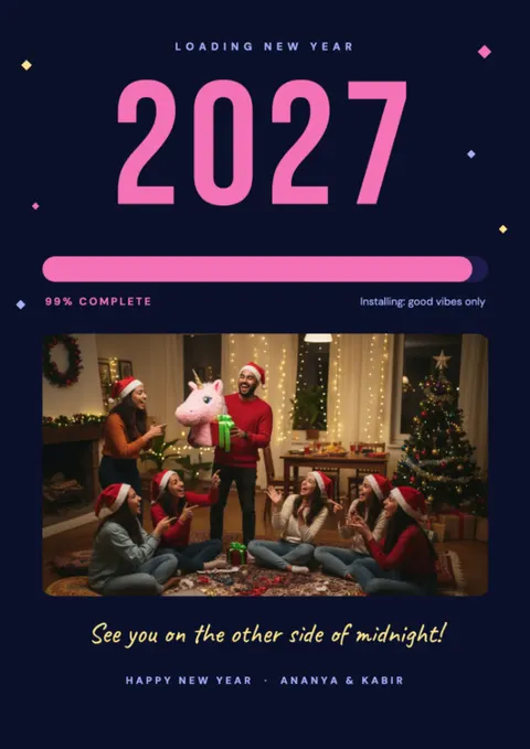 2027 Loading postcard