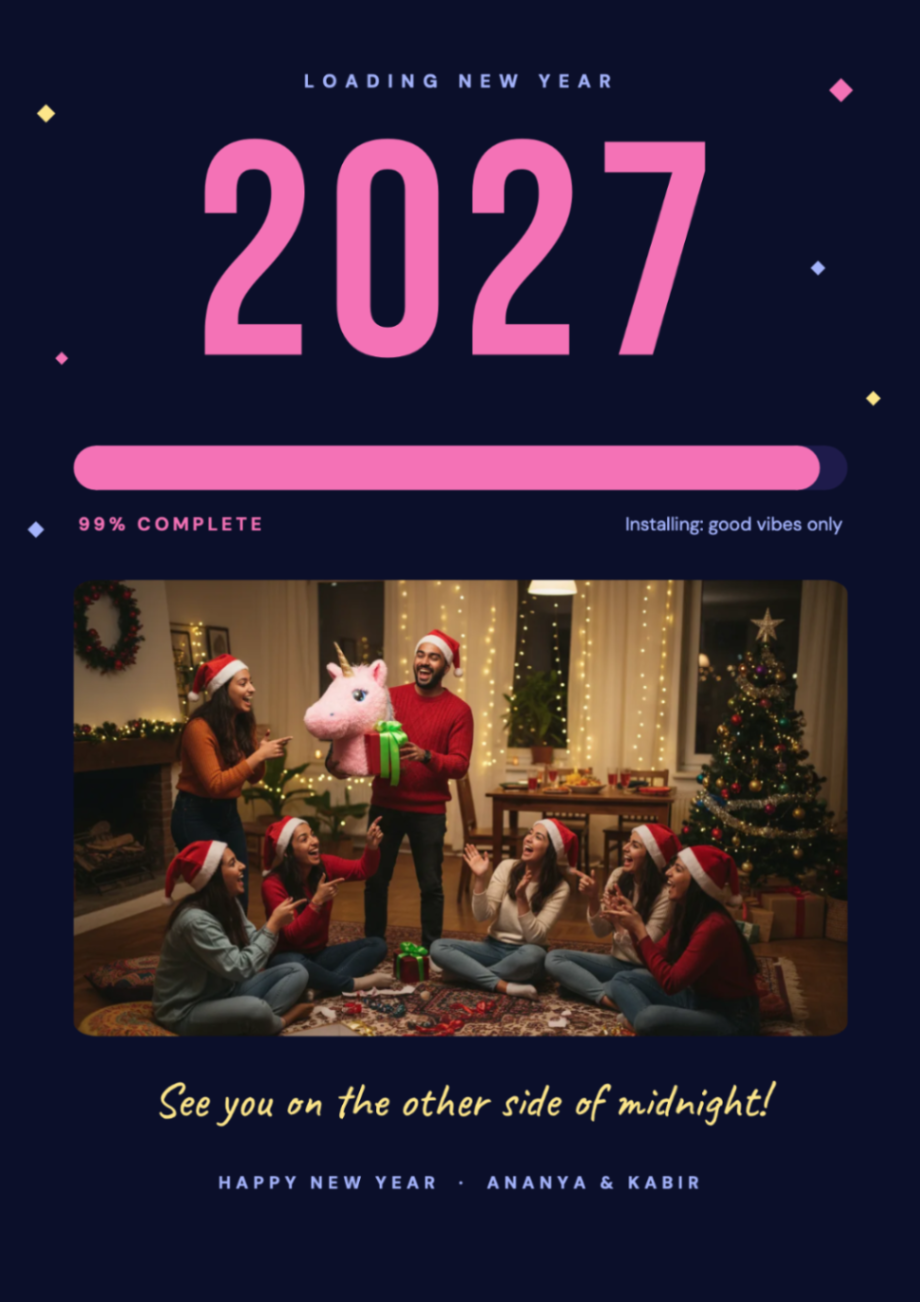 2027 Loading postcard