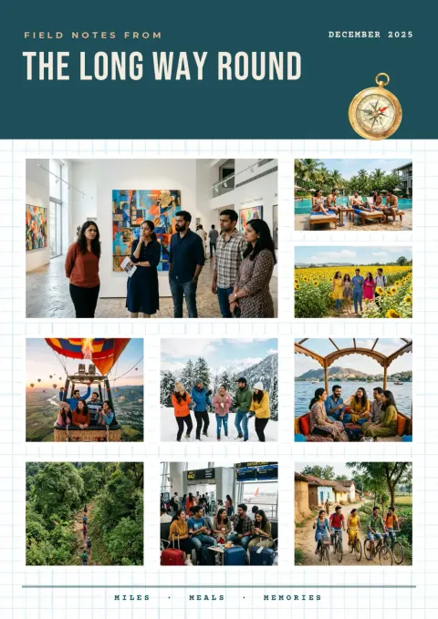 Field Notes collage frame
