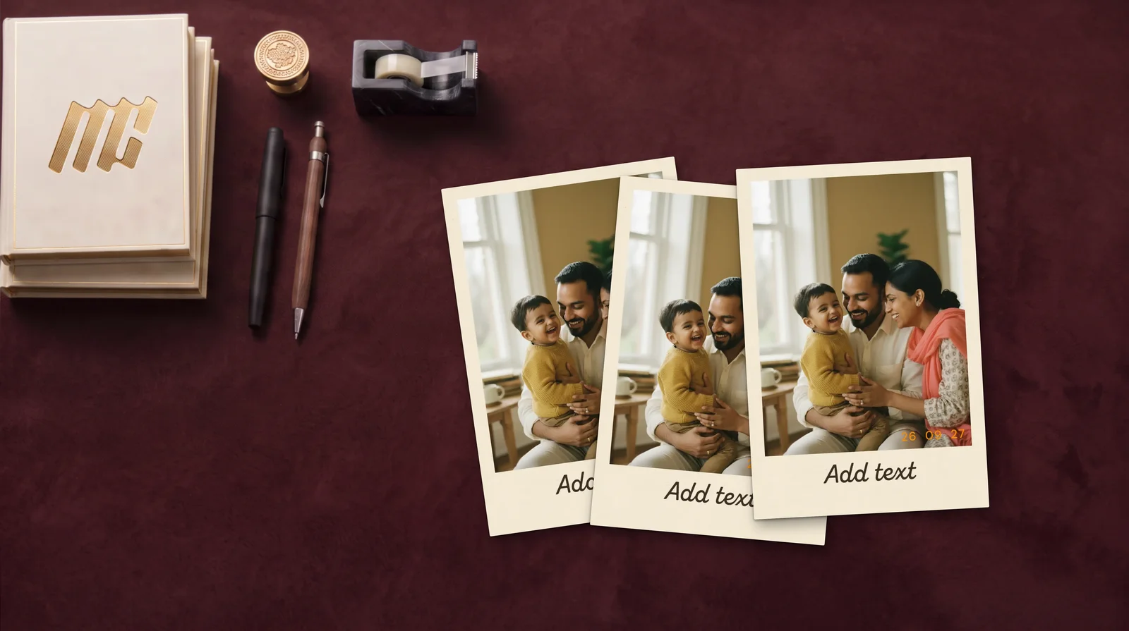 Classic Border — Cream Retro Prints preview