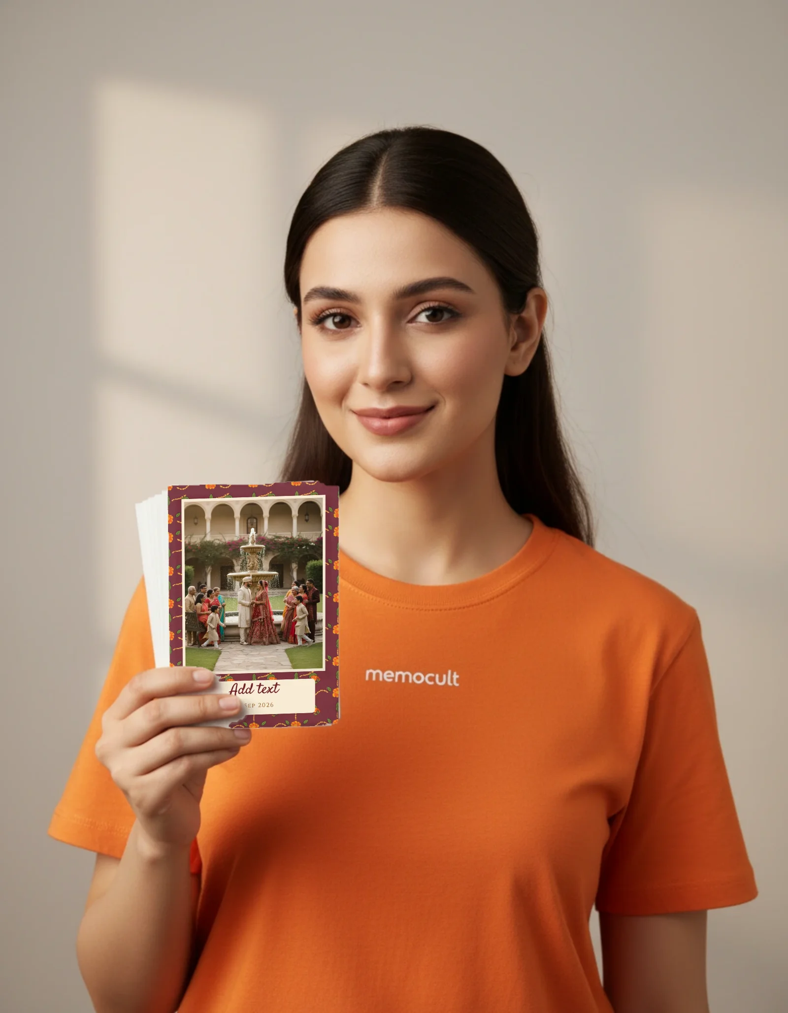 Festive Marigold — Maroon Retro Prints preview