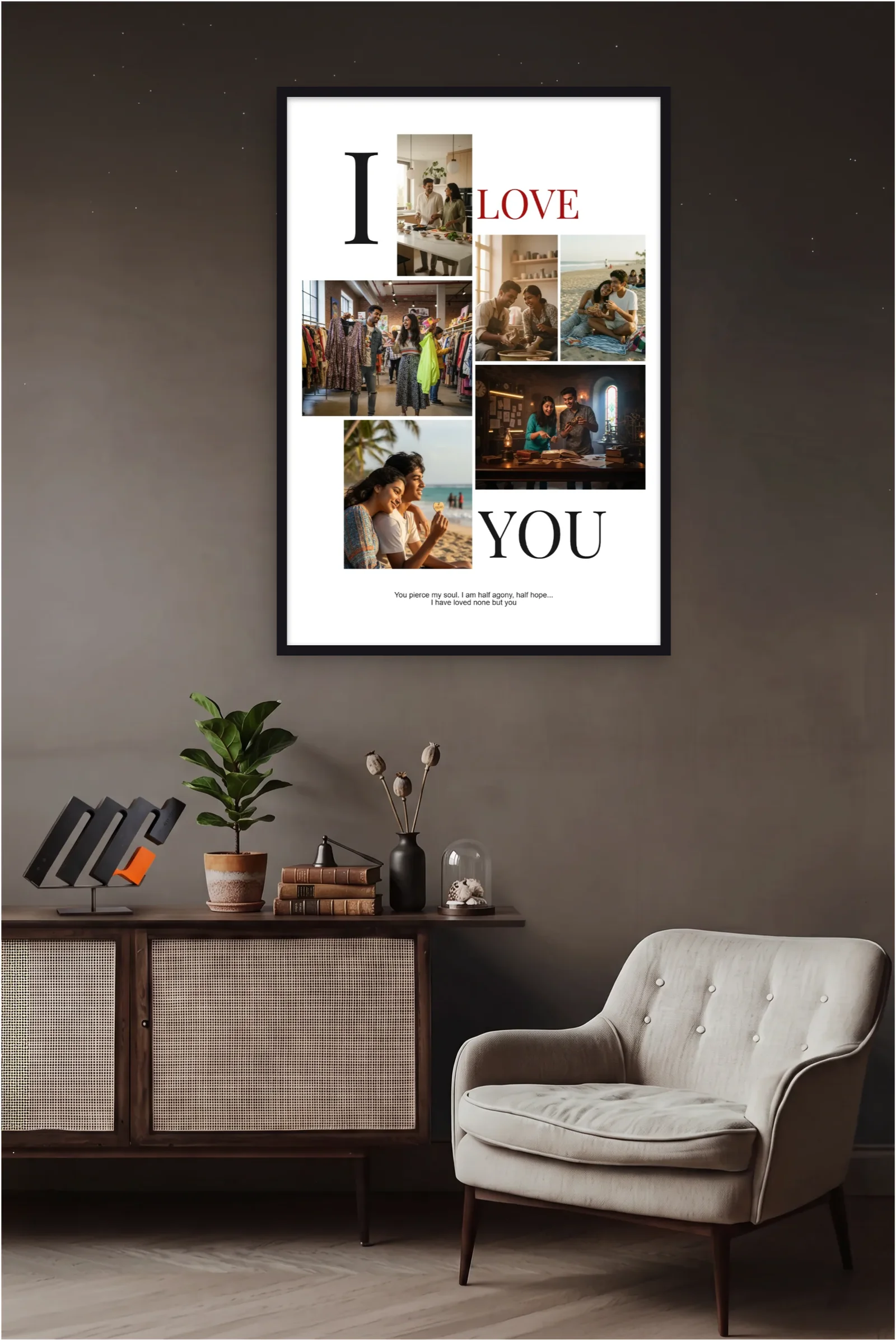 I LOVE YOU FRAME — memory frame