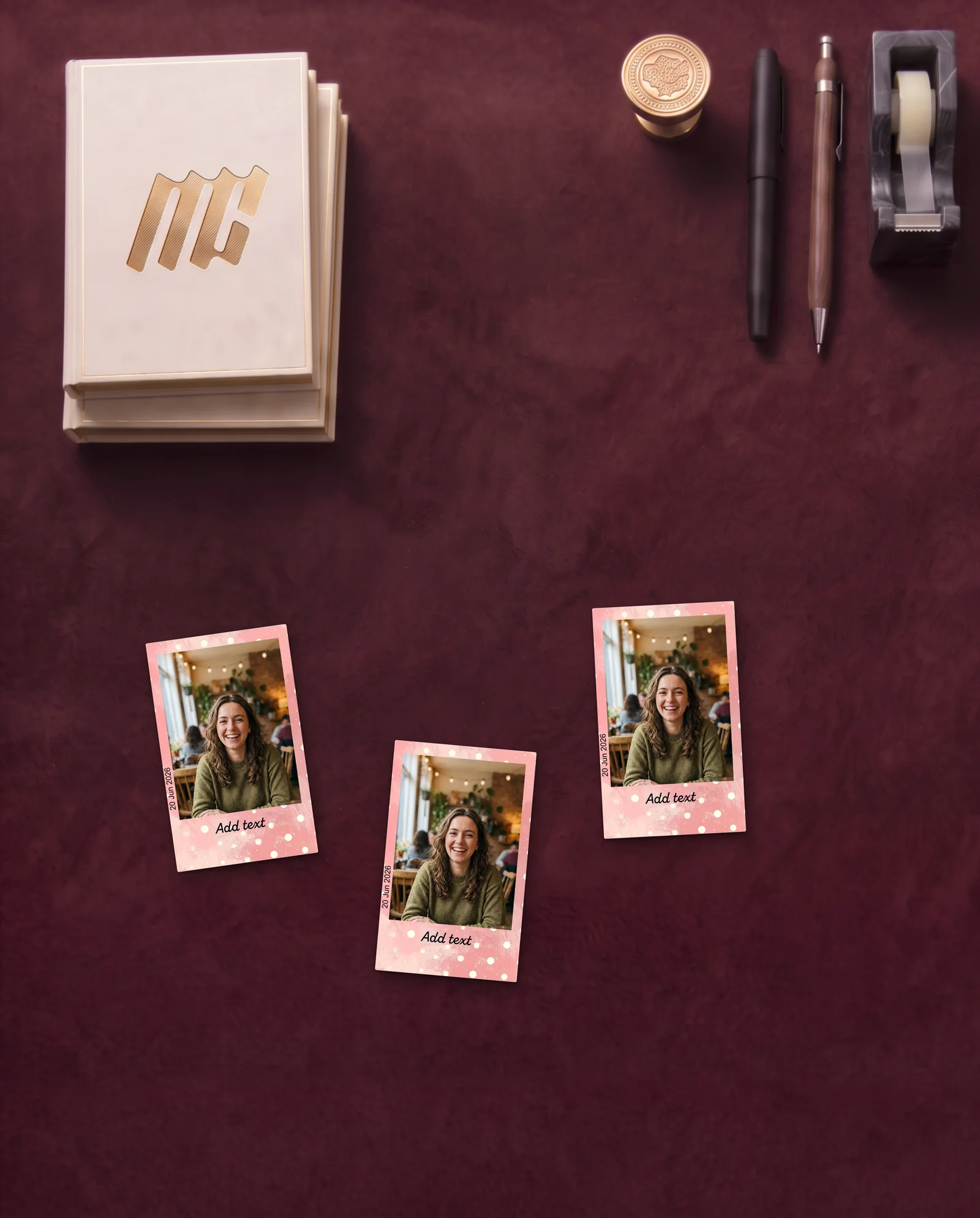 Starry Polaroids Retro Prints