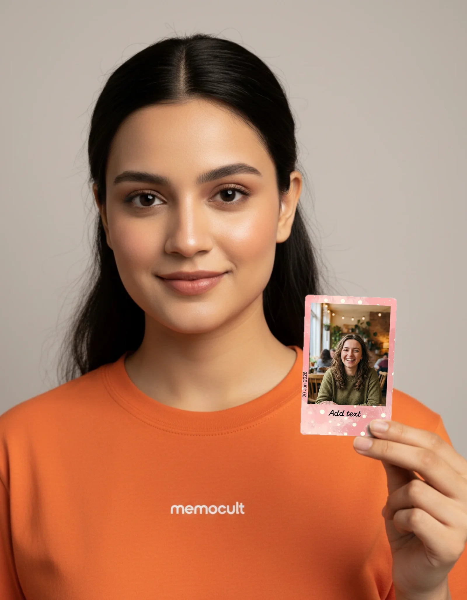Starry Polaroids retro print — plate retro classic polaroid pinched