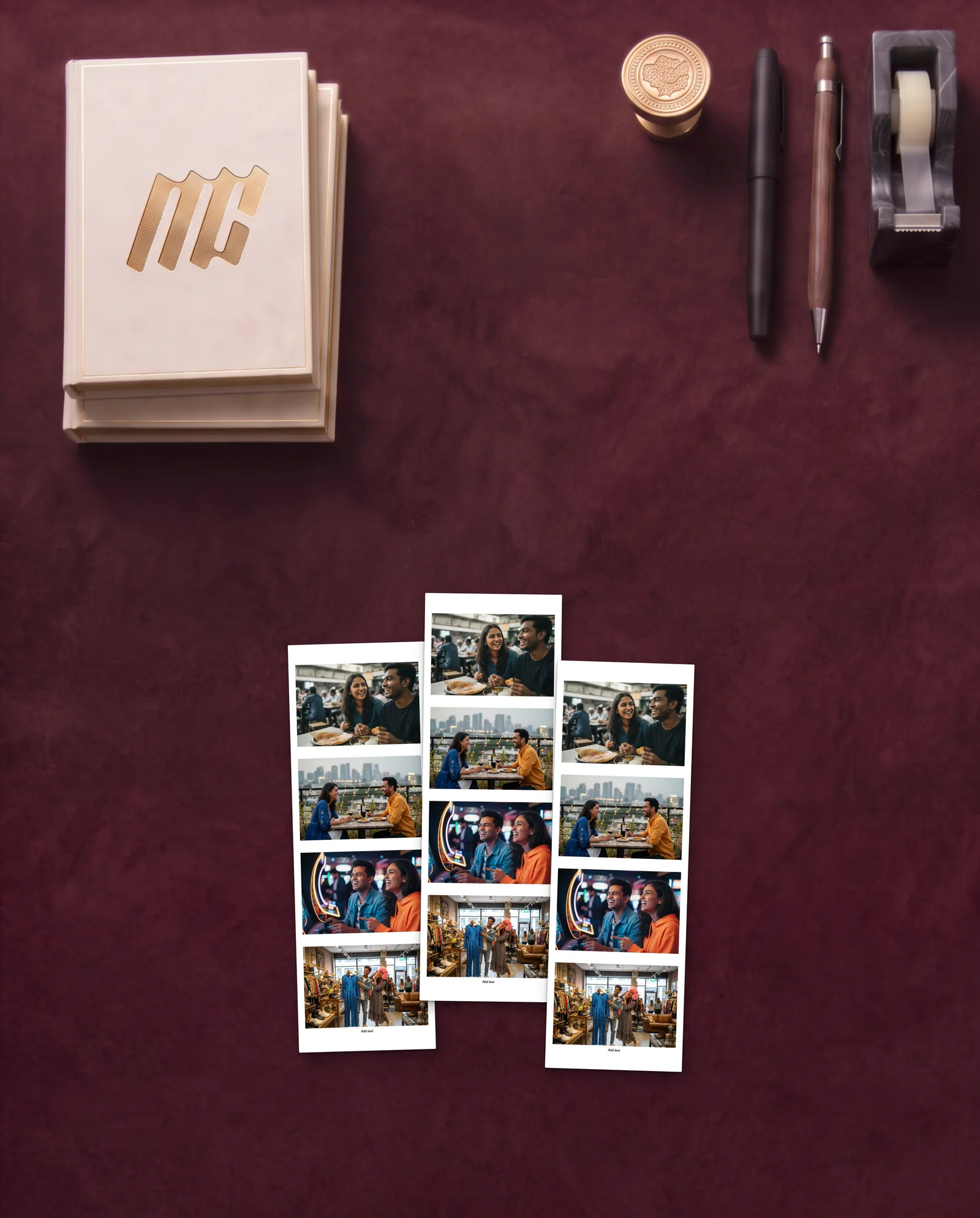 Photo Strips Retro Prints