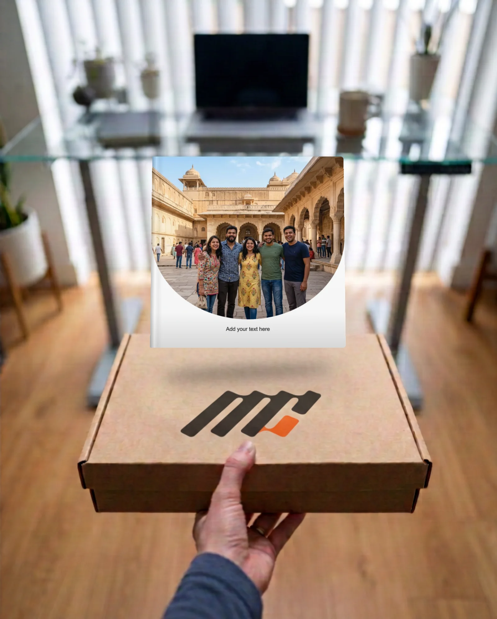 Travel Journey Photo Book — book box float