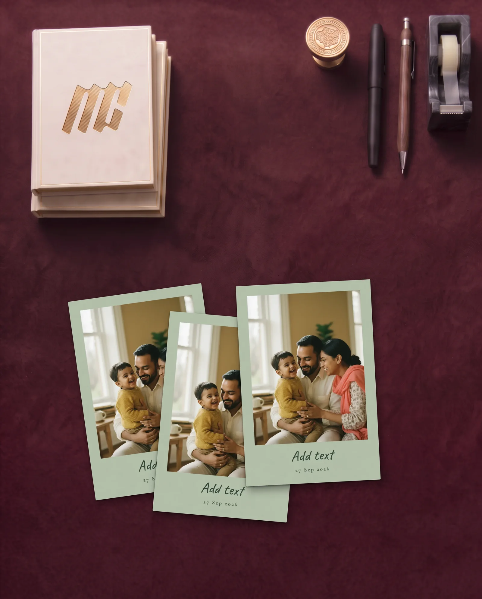 Soft Linen — Sage Retro Prints