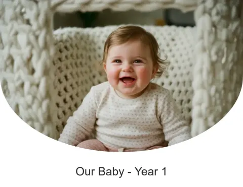 Our Baby photo book