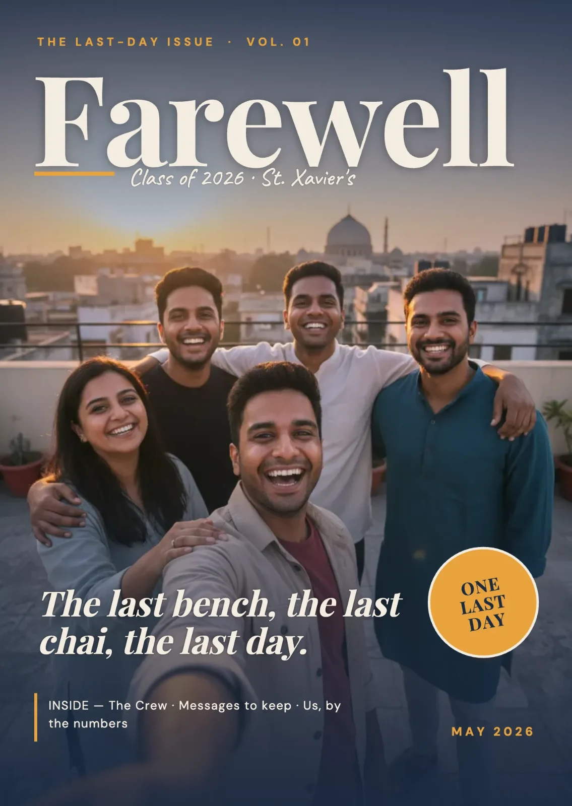 Farewell — The Last-Day Issue magazine