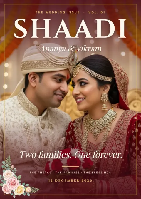 Wedding — Shaadi, The Wedding Issue magazine