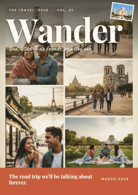 Trip — Wander, The Travel Issue magazine