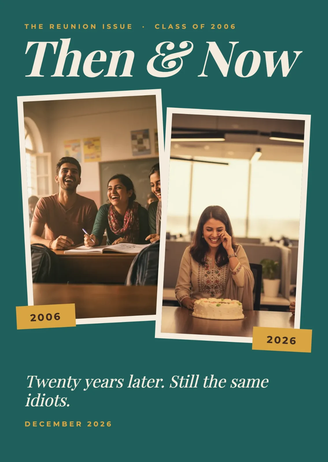 Reunion — Then & Now, The Reunion Issue magazine