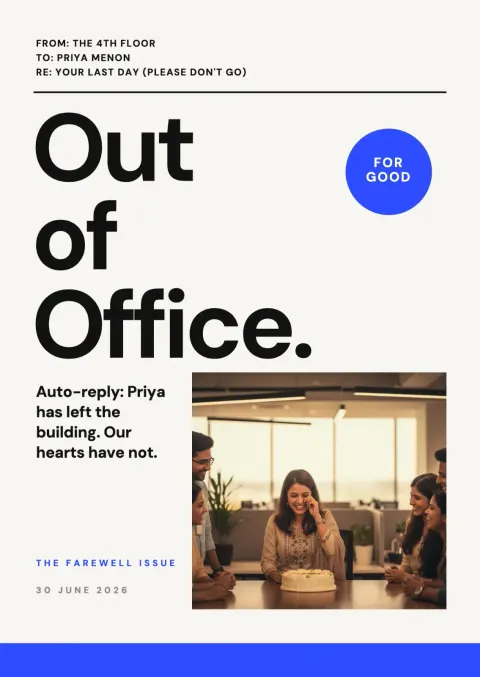 Office Farewell — Out of Office magazine