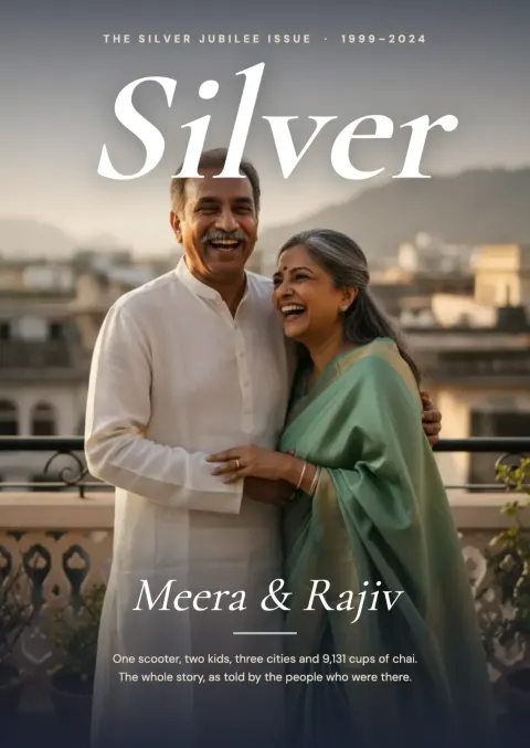 Anniversary — Silver, The Jubilee Issue magazine