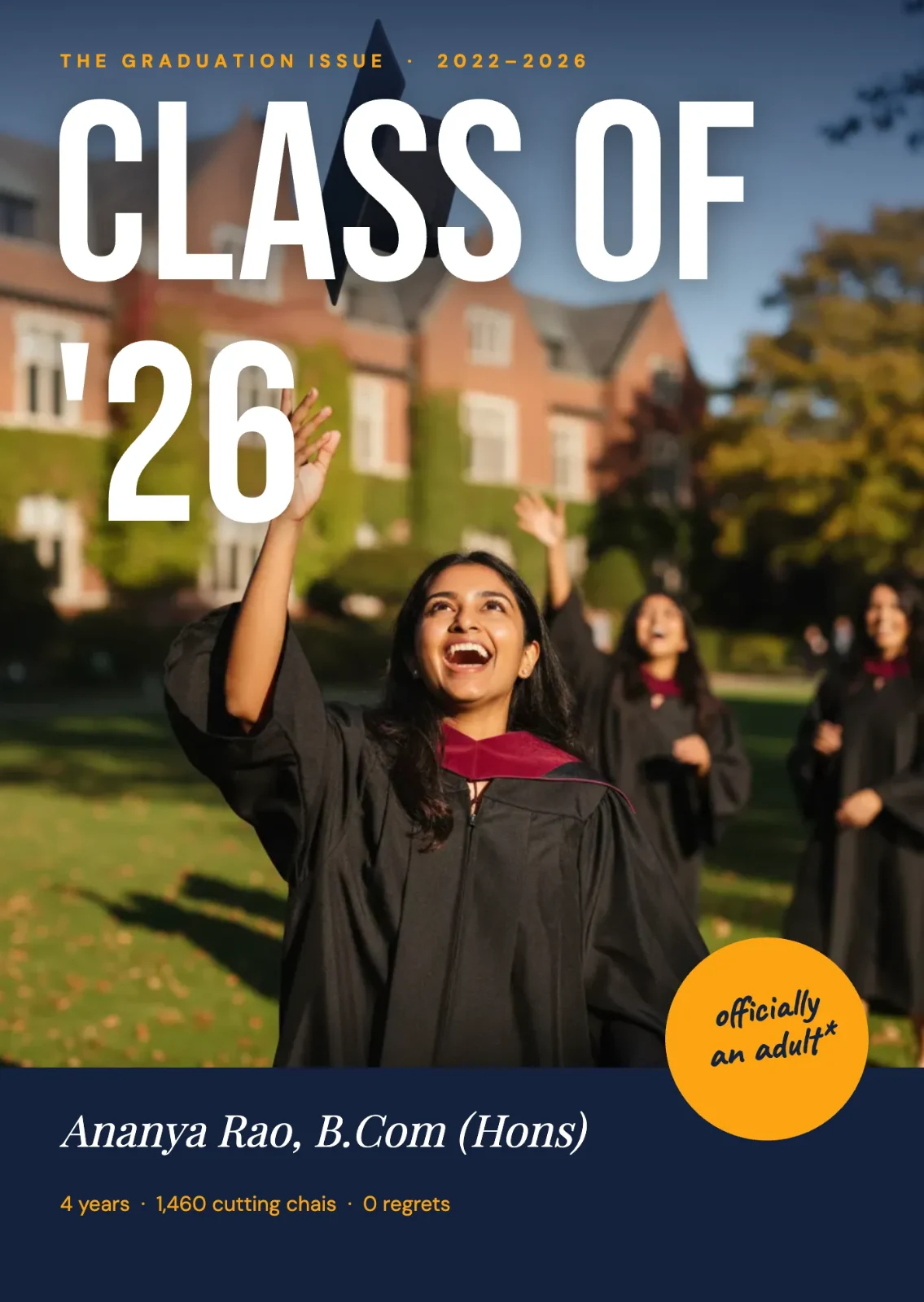 Graduation — Class of '26, The Graduation Issue magazine