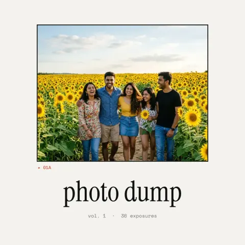 Photo Dump, Vol. 1 photo book