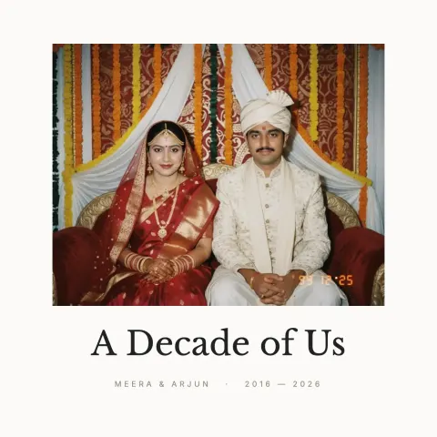 A Decade of Us photo book