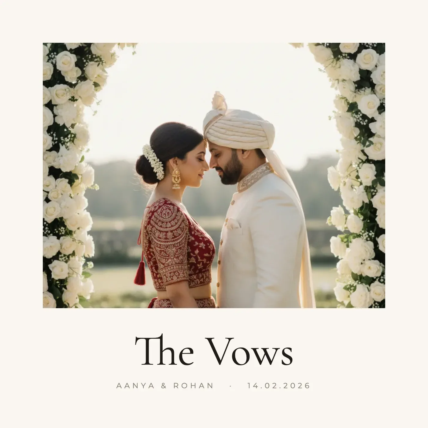 The Vows photo book