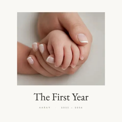 The First Year photo book