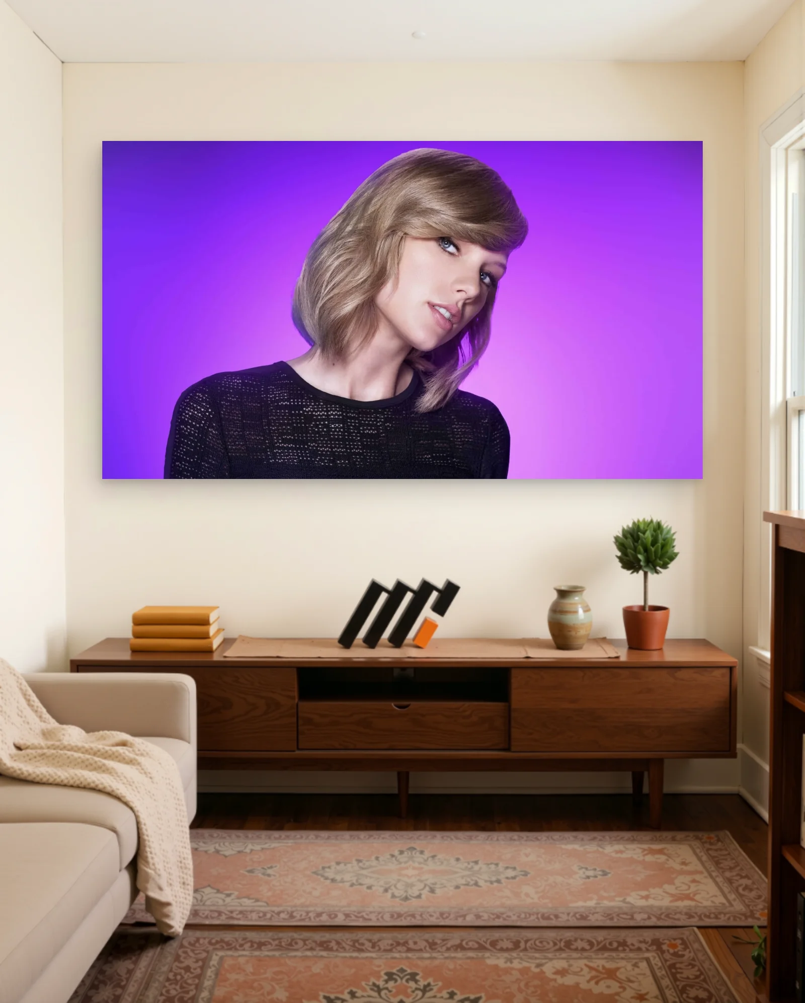 Taylor Swift Poster — framed wall art poster by Memocult