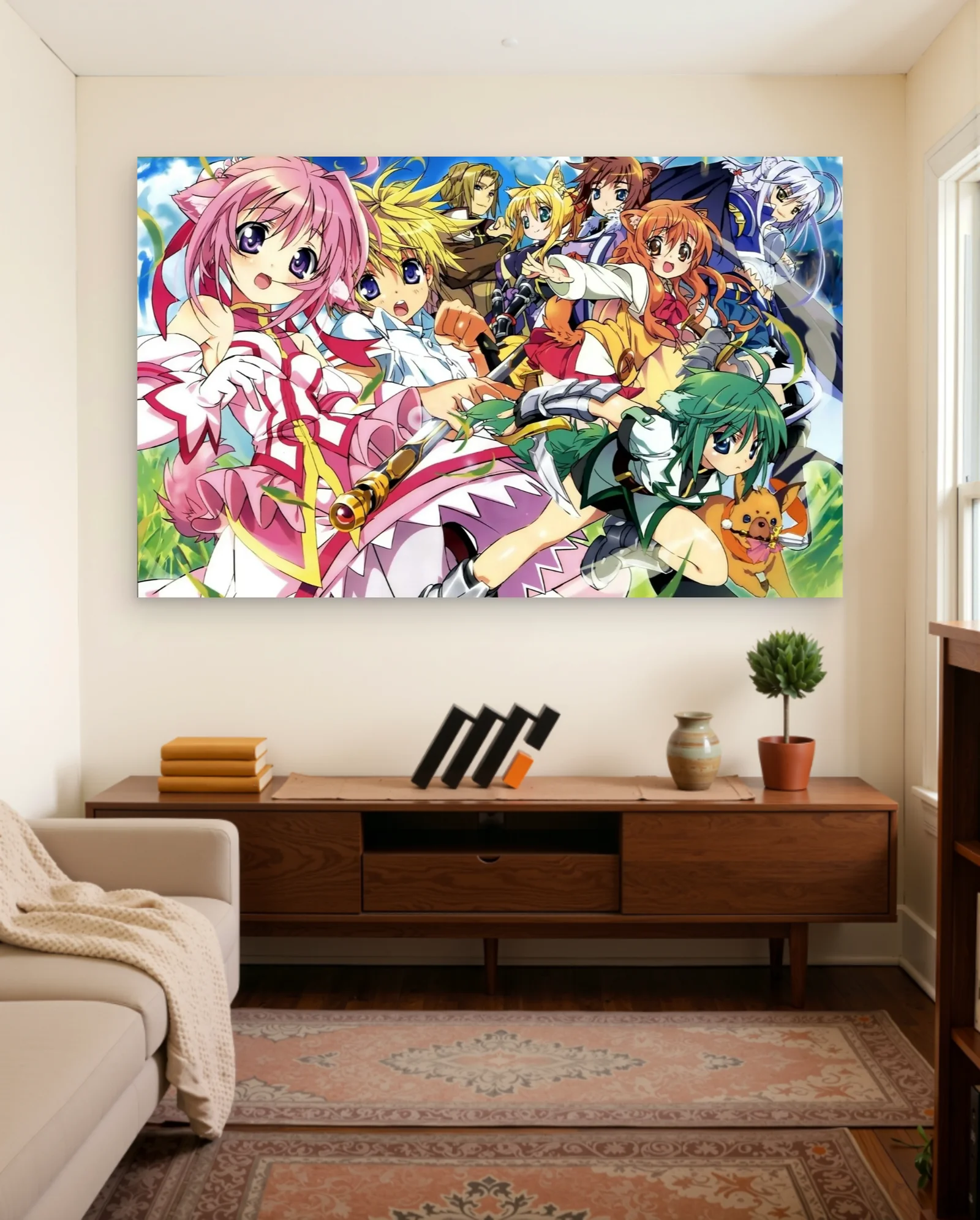 Dog Days Poster — framed wall art poster by Memocult