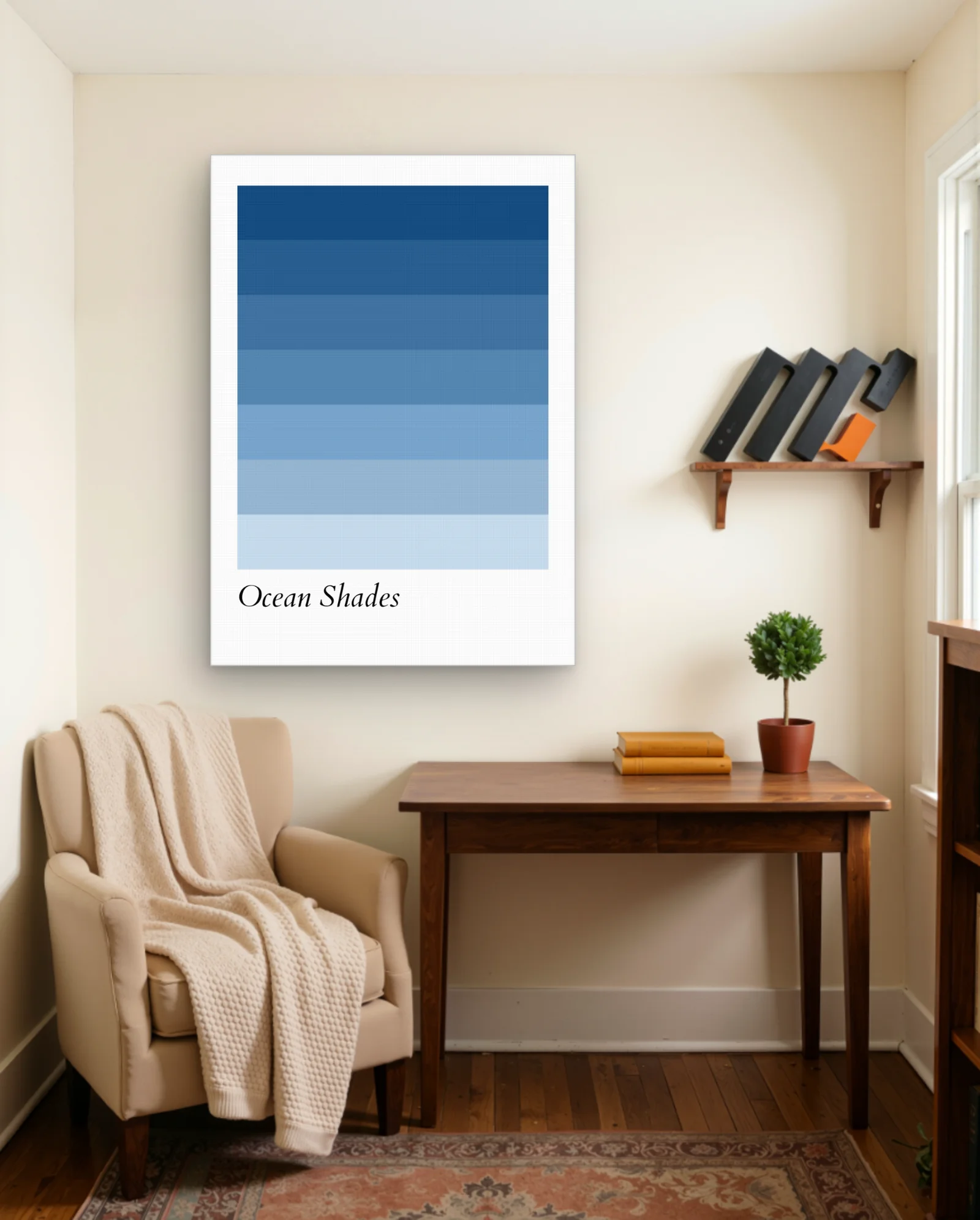 Ocean Shades Wall Art — framed wall art poster by Memocult