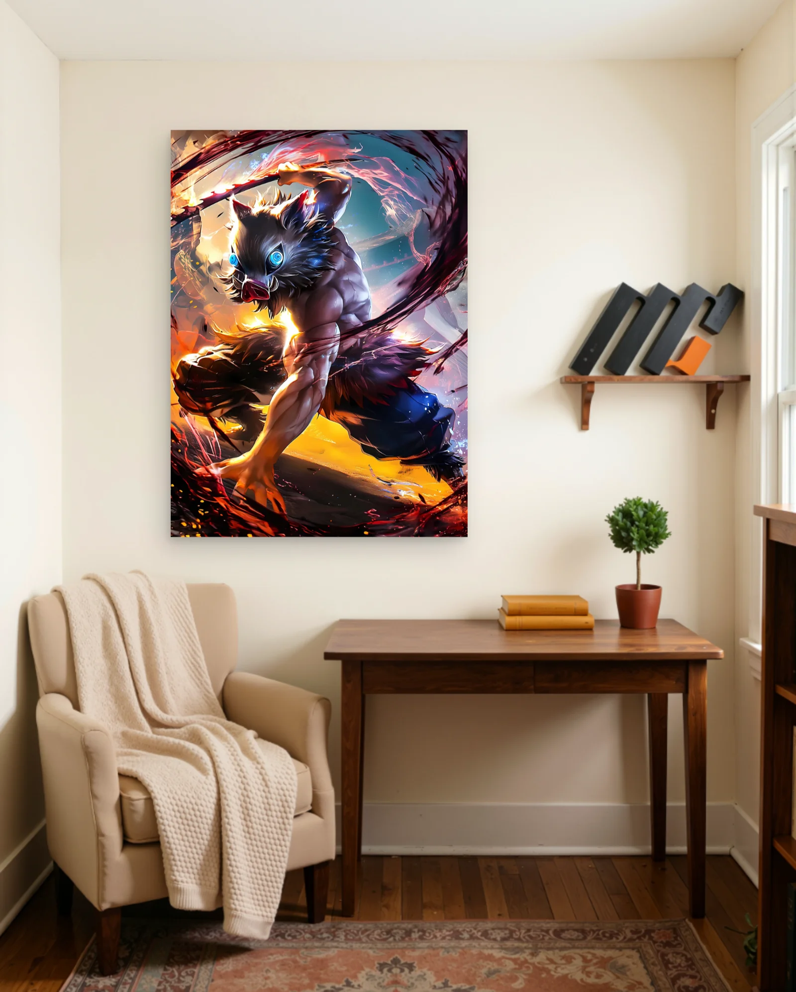 Inosuke Hashibira Poster — framed wall art poster by Memocult