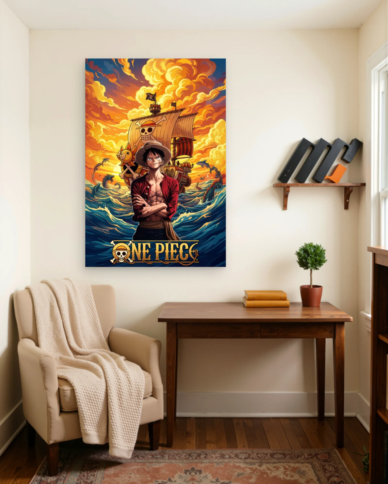 One Piece Poster — framed wall art poster by Memocult