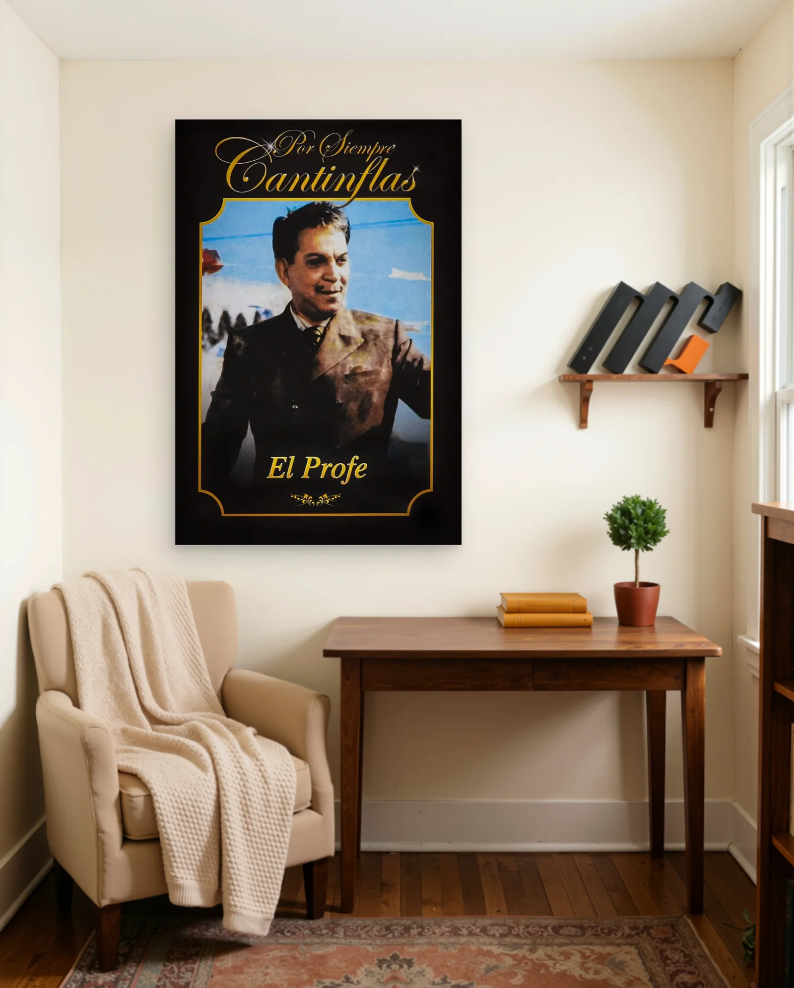 Cantinflas El Profe Poster — Film Posters movies & tv wall art poster