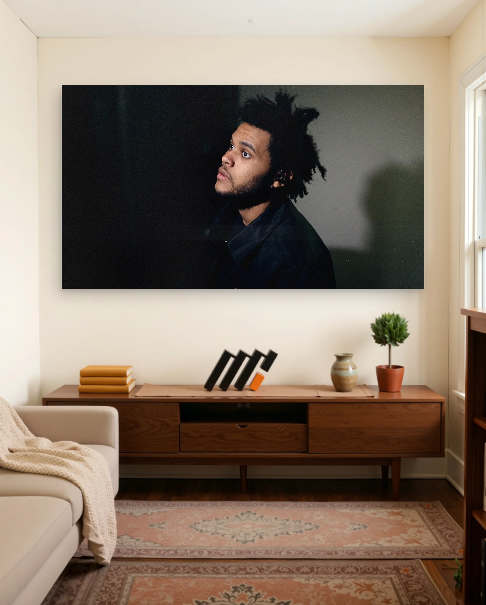 The Weeknd Poster — framed wall art poster by Memocult