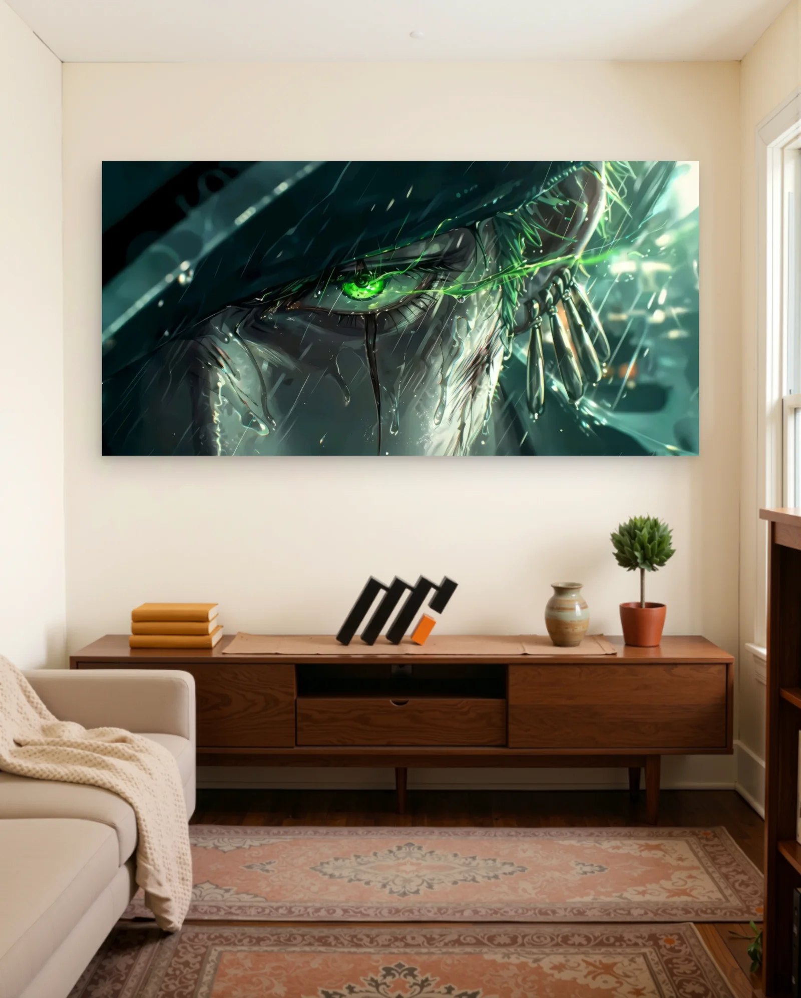 Roronoa Zoro Poster — framed wall art poster by Memocult