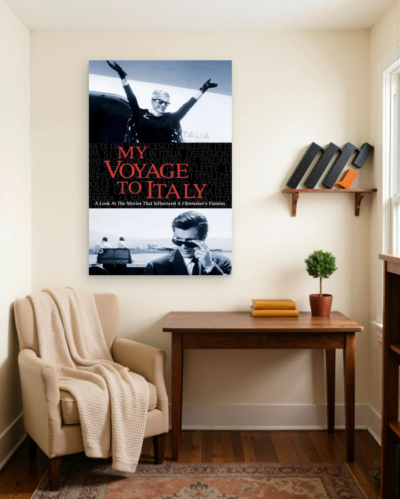 My Voyage To Italy Poster — Film Posters movies & tv wall art poster
