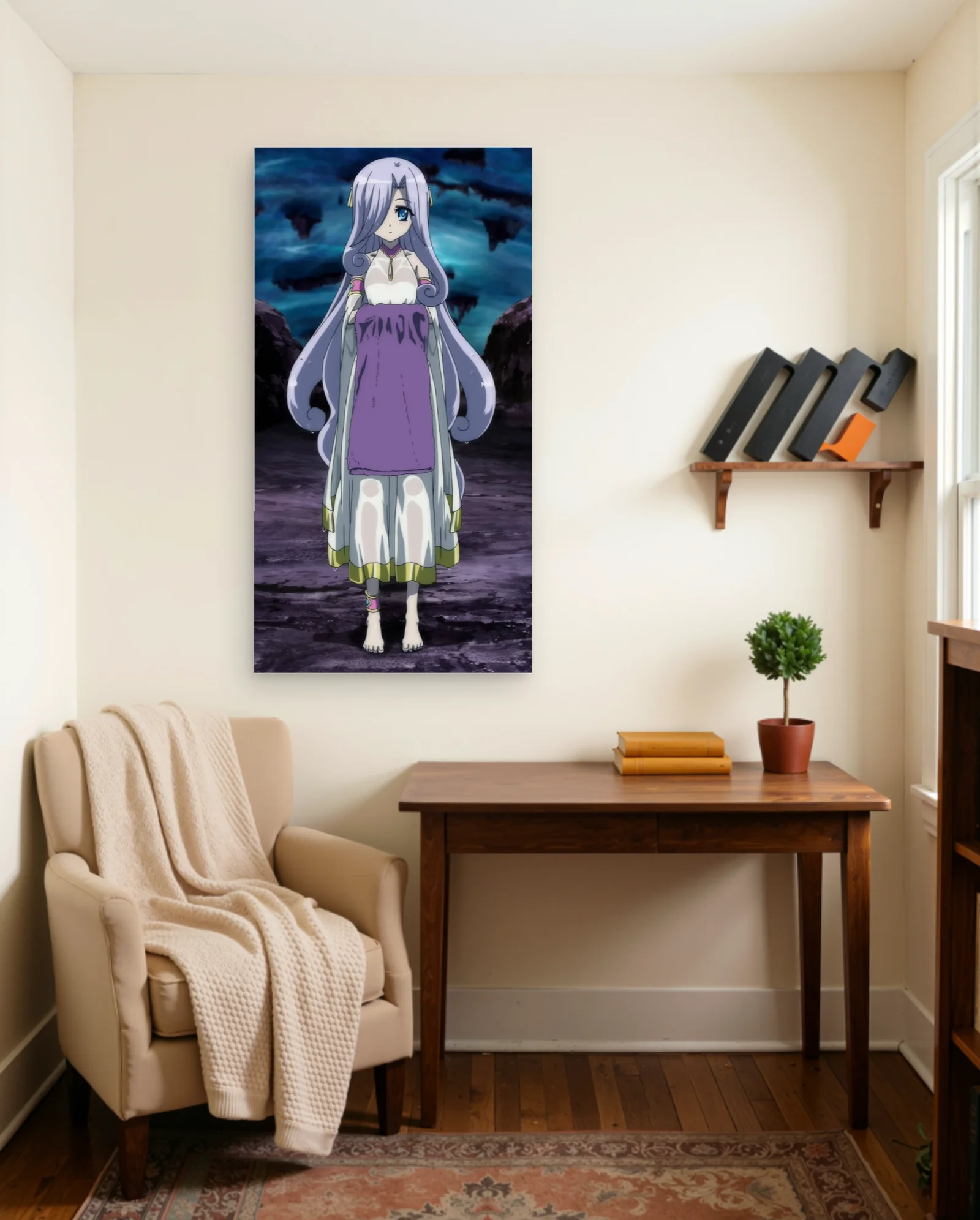 Shuna That Time I Got Reincarnated Slime Poster — framed wall art poster by Memocult