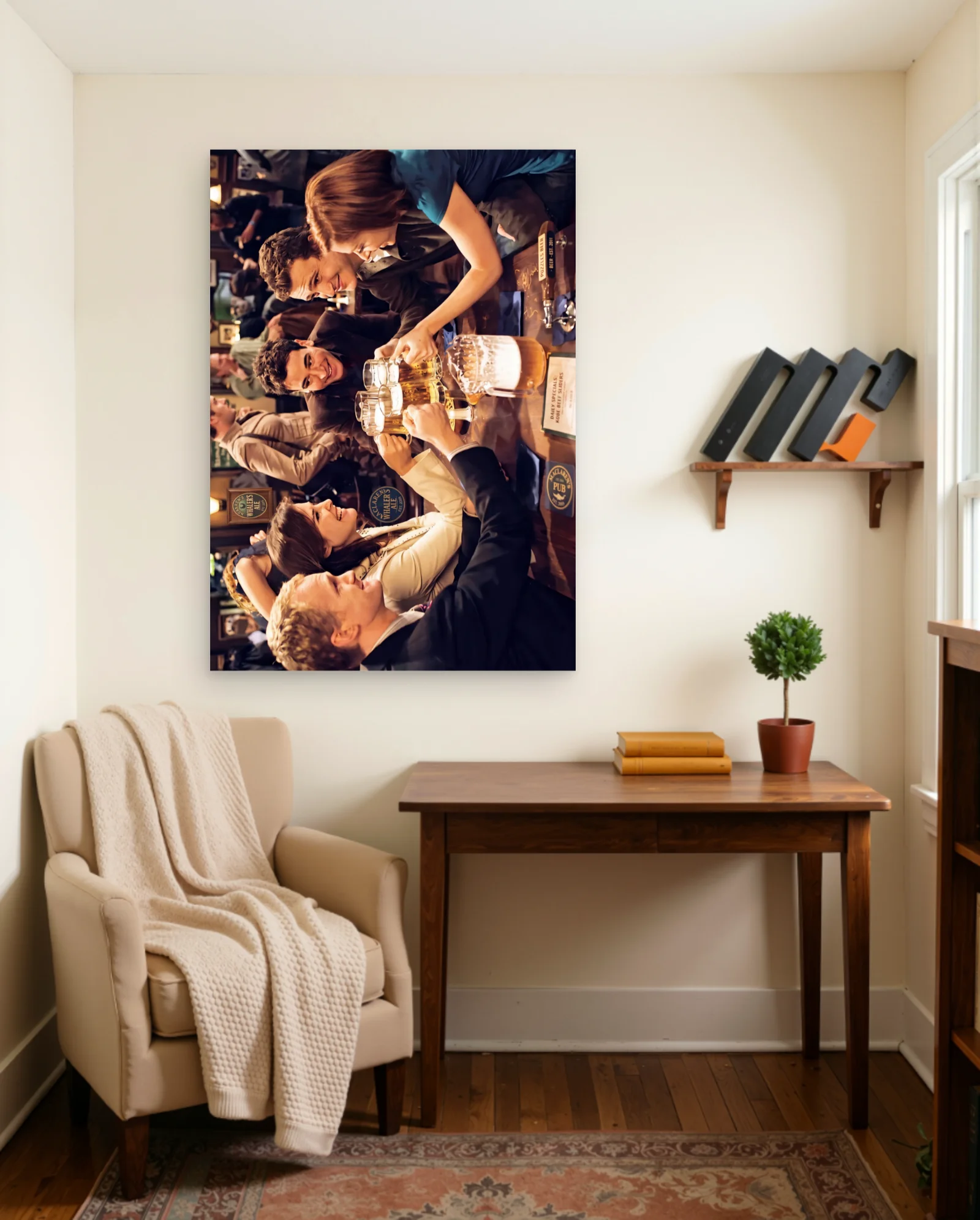 How I Met Your Mother MacLaren's Pub Wall Art — framed wall art poster by Memocult