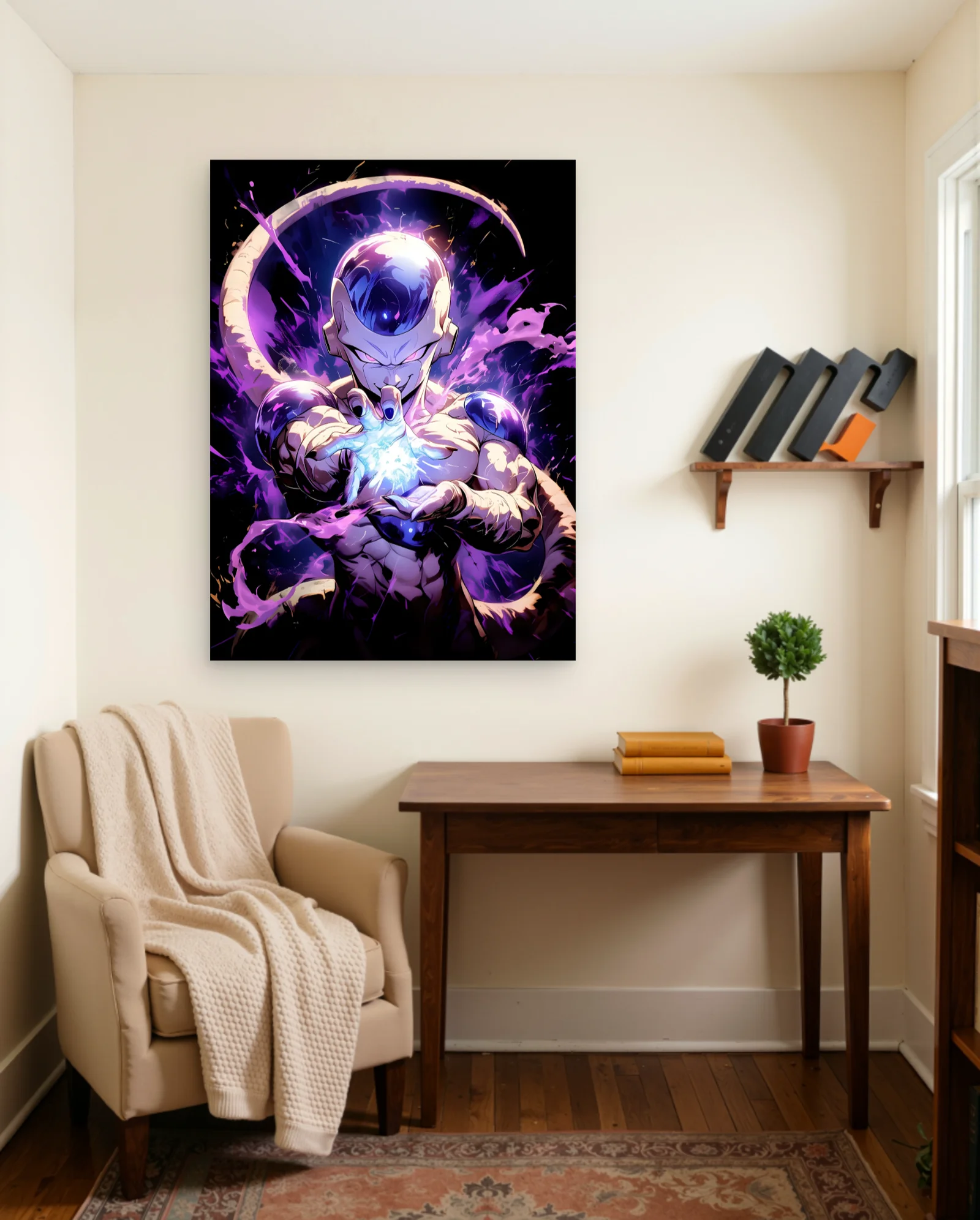 Frieza Poster — framed wall art poster by Memocult