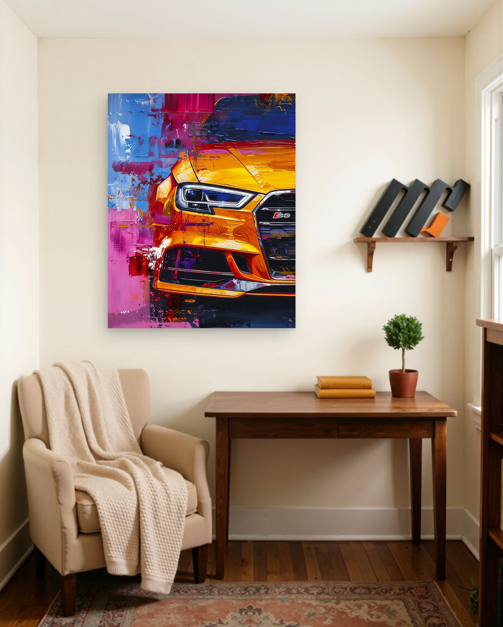 Audi S3 Poster — framed wall art poster by Memocult