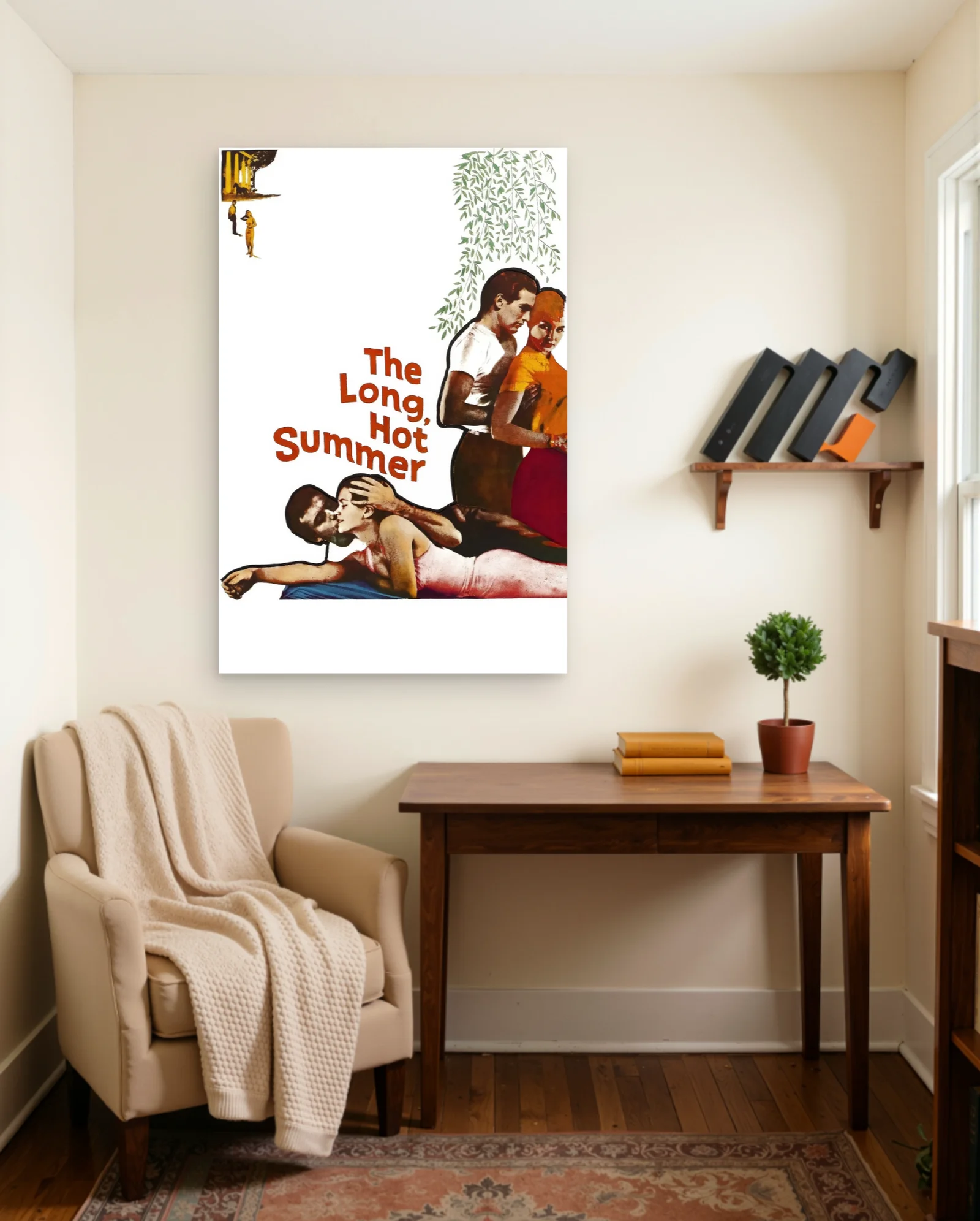 The Long Hot Summer Poster — Film Posters movies & tv wall art poster