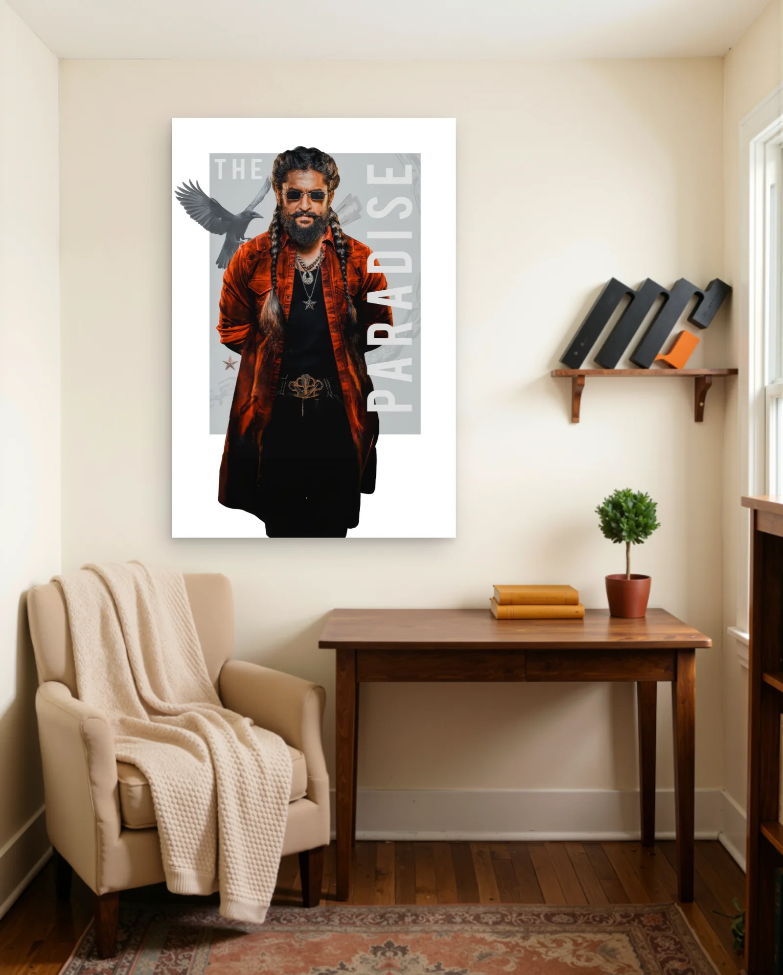 The Paradise Poster — framed wall art poster by Memocult