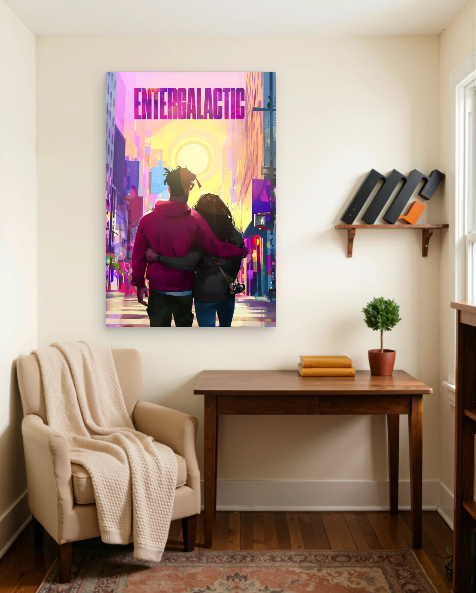 Entergalactic Poster — framed wall art poster by Memocult