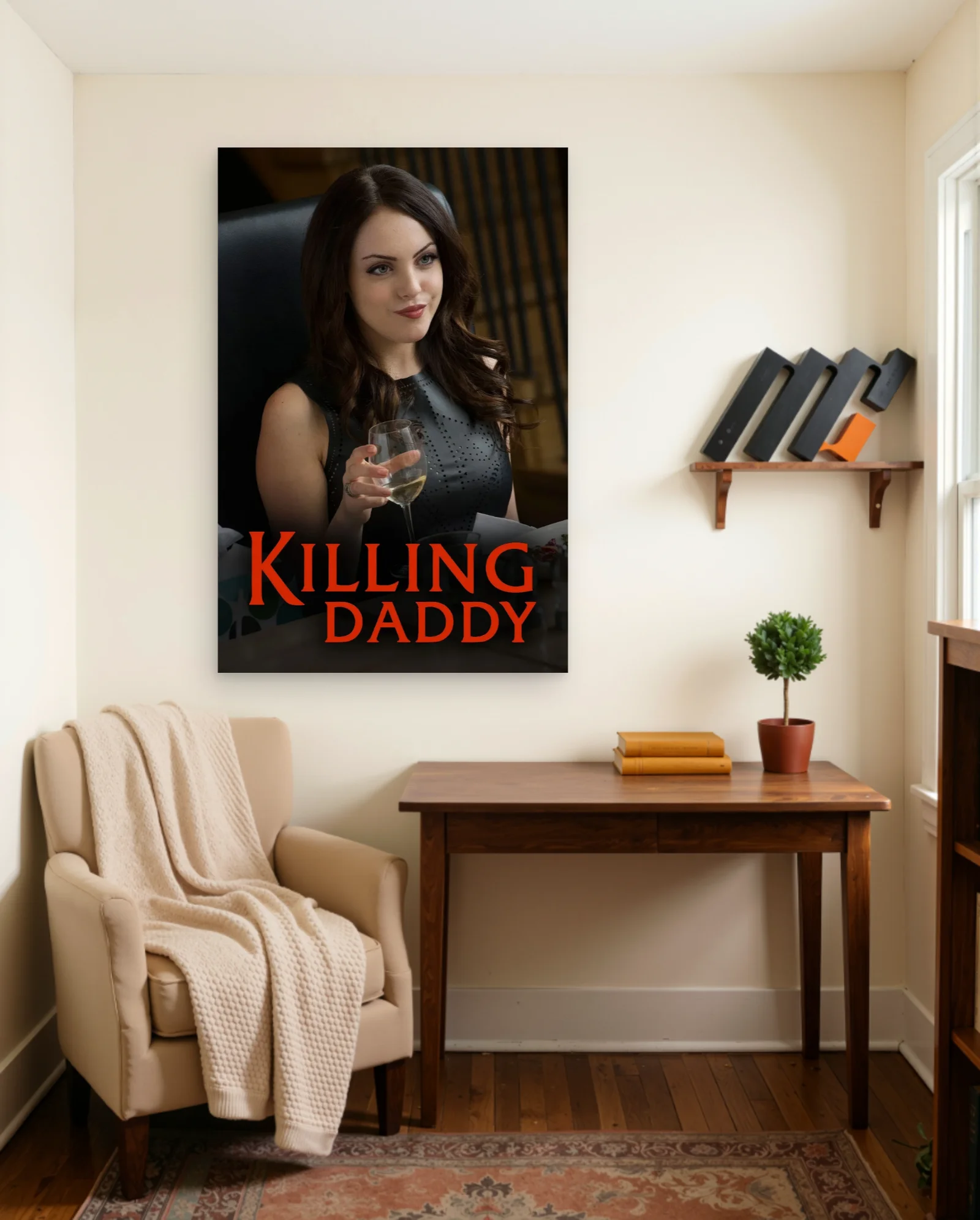 Killing Daddy Poster — framed wall art poster by Memocult
