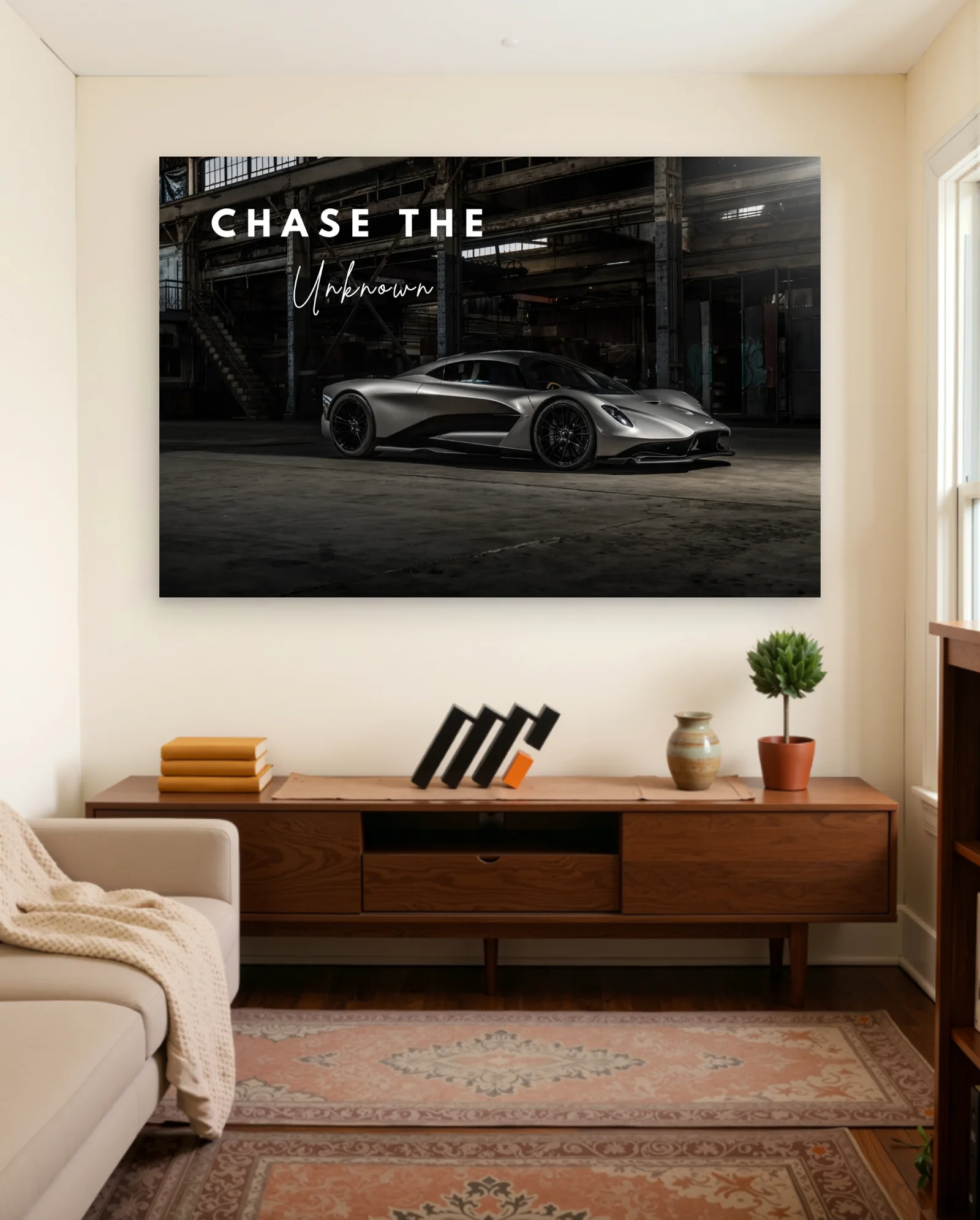 Aston Martin Valkyrie Poster — framed wall art poster by Memocult