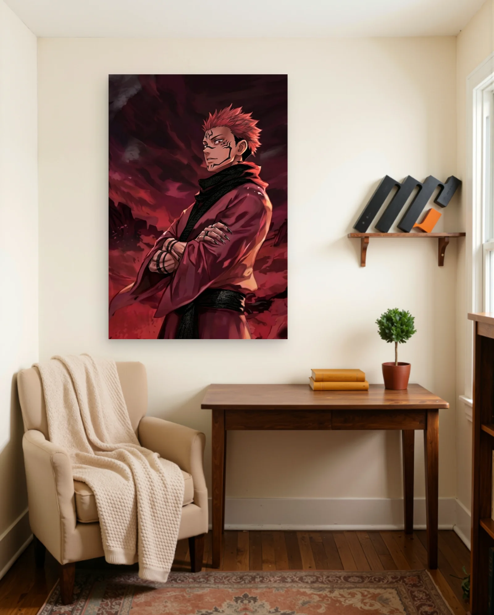 Sukuna Poster — framed wall art poster by Memocult