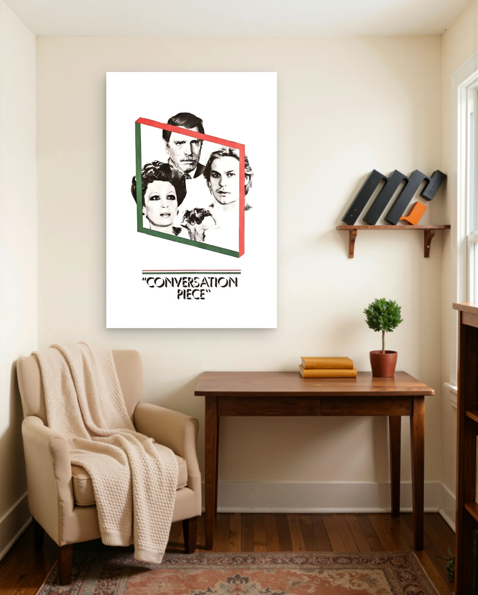 Conversation Piece 1974 Poster — Film Posters movies & tv wall art poster