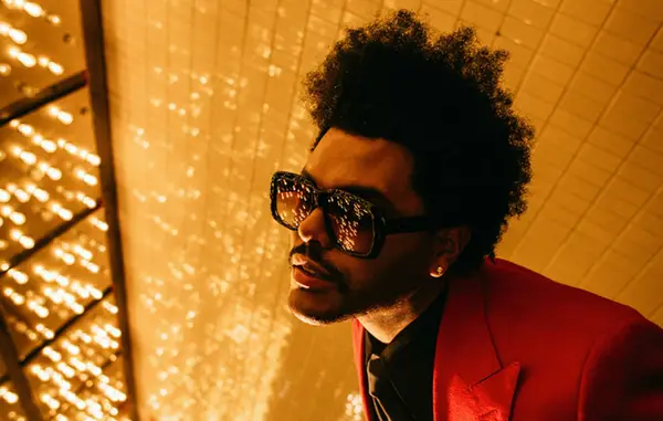 The Weeknd Red Jacket Sunglasses Poster — Memocult
