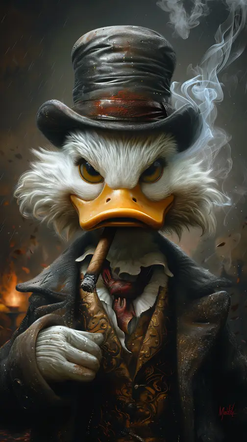 Scrooge McDuck Poster — Memocult
