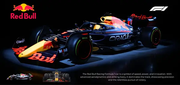 Red Bull Racing F1 Car Oracle Livery Poster — Memocult