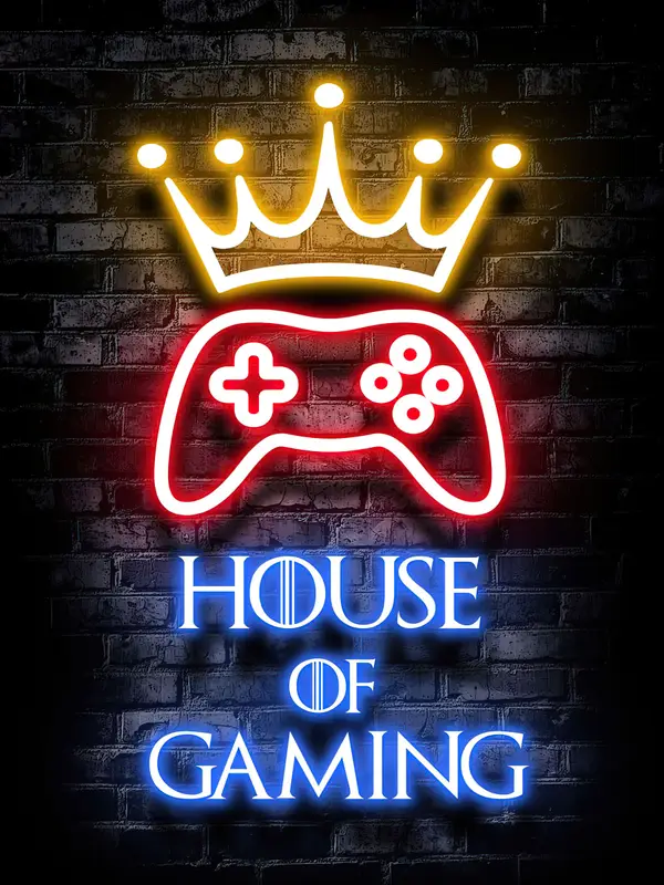 House Of Gaming Wall Art — Memocult