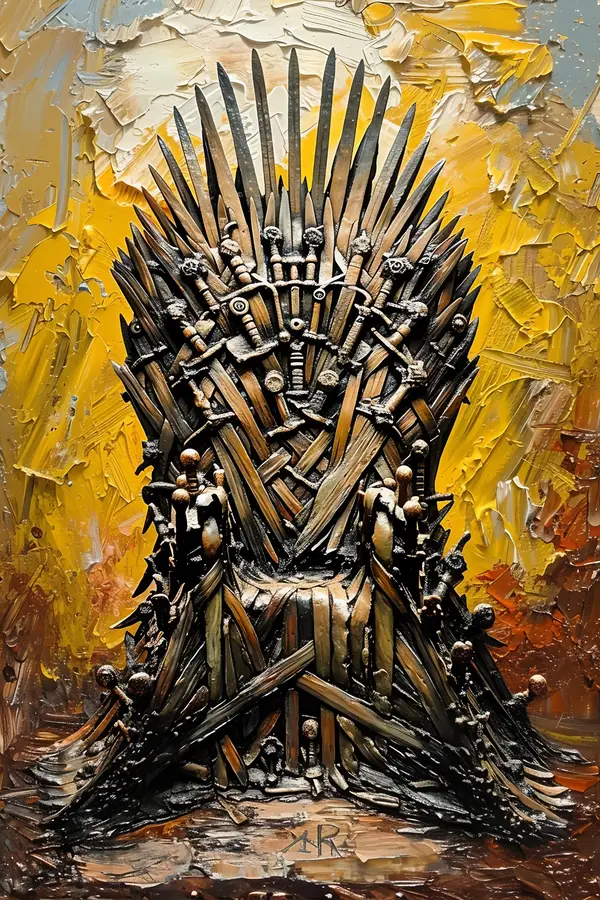 The Iron Throne Poster — Memocult